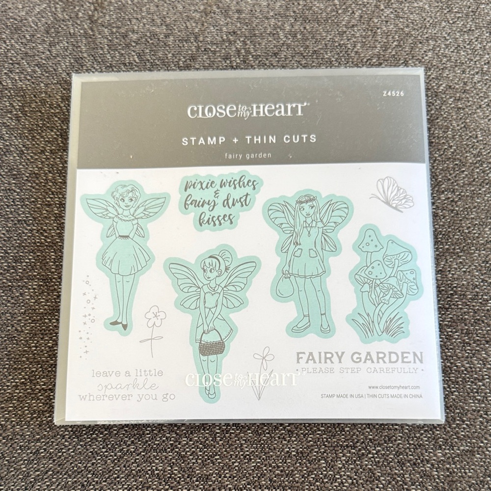 Fairy Garden Stamp and Die Set